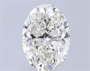 Foto Diamante Natural 4.20 quilates, Ovalado , Color K, claridad VVS1 y certificado GIA de