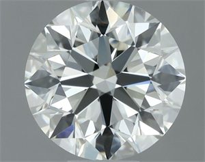 Picture of Natural Diamond 0.71 Carats, Round with Excellent Cut, K Color, VVS1 Clarity and Certified by IGI
