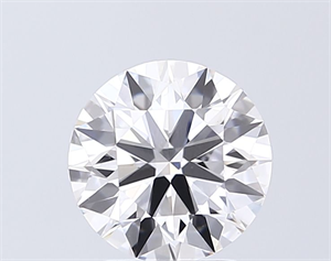 Picture of Lab Grown Diamond 2.00 Carats, Round with Ideal Cut, D Color, VVS2 Clarity and Certified by IGI