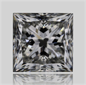 Diamante Natural 2.51 quilates, Princesa , Color I, claridad VS1 y certificado GIA