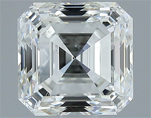 Picture of Natural Diamond 1.20 Carats, Asscher with  Cut, H Color, VS2 Clarity and Certified by GIA