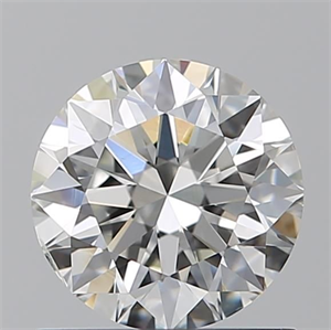 Picture of Natural Diamond 0.90 Carats, Round with Excellent Cut, H Color, SI2 Clarity and Certified by GIA