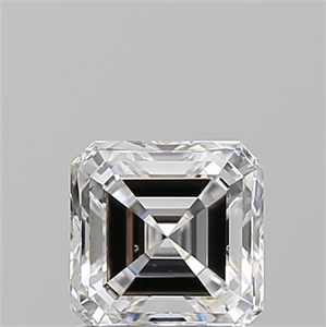 Picture of Natural Diamond 1.01 Carats, Asscher with  Cut, D Color, VS2 Clarity and Certified by GIA