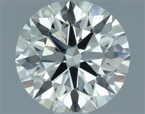 Picture of Natural Diamond 0.80 Carats, Round with Excellent Cut, J Color, VS2 Clarity and Certified by IGI