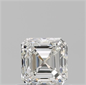 Diamante Natural 0.70 quilates, Asscher , Color H, claridad IF y certificado GIA