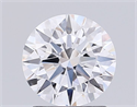 Del inventario de diamantes de laboratorio, 1.50 quilates, Redondo , Color D, claridad VVS2 y certificado IGI
