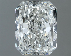 Picture of Natural Diamond 0.69 Carats, Radiant with  Cut, H Color, VS2 Clarity and Certified by GIA