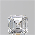 Natural Diamond 1.51 Carats, Asscher with  Cut, E Color, VVS2 Clarity and Certified by GIA