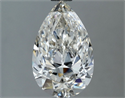 Natural Diamond 1.50 Carats, Pear with  Cut, J Color, VVS1 Clarity and Certified by GIA