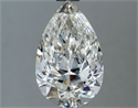 Natural Diamond 1.50 Carats, Pear with  Cut, J Color, VVS1 Clarity and Certified by GIA