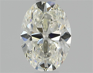 Picture of Natural Diamond 0.75 Carats, Oval with  Cut, K Color, VVS2 Clarity and Certified by GIA