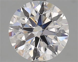 Picture of Lab Grown Diamond 2.64 Carats, Round with Ideal Cut, D Color, VS1 Clarity and Certified by IGI
