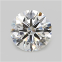 Lab Grown Diamond 8.04 Carats, Round with Ideal Cut, F Color, VS1 Clarity and Certified by IGI