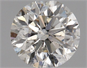 Natural Diamond 0.80 Carats, Round with Very Good Cut, K Color, SI2 Clarity and Certified by GIA