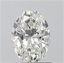Natural Diamond 0.91 Carats, Oval with  Cut, G Color, VS1 Clarity and Certified by GIA