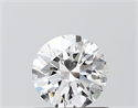 Lab Grown Diamond 0.70 Carats, Round with Excellent Cut, D Color, VVS2 Clarity and Certified by IGI