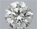 Natural Diamond 1.01 Carats, Round with Excellent Cut, J Color, VS1 Clarity and Certified by GIA