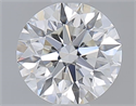 Diamante Natural 0.57 quilates, Redondo , Color H, claridad IF y certificado GIA