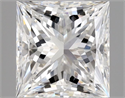 Natural Diamond 0.60 Carats, Princess with  Cut, E Color, VS2 Clarity and Certified by GIA
