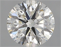 Natural Diamond 0.80 Carats, Round with Excellent Cut, I Color, I1 Clarity and Certified by GIA