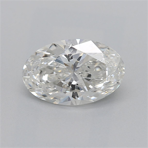 Foto Diamante Natural 1.21 quilates, Ovalado , Color H, claridad SI2 y certificado GIA de