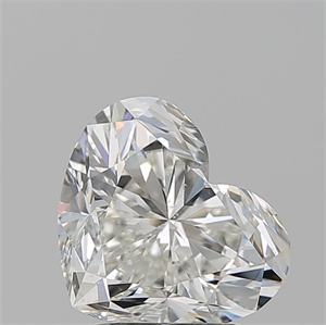 Picture of Natural Diamond 2.20 Carats, Heart with  Cut, H Color, SI1 Clarity and Certified by GIA