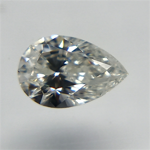 Foto Diamante Natural 0.18 quilates, De pera , Color E, claridad VVS2 y certificado GIA de