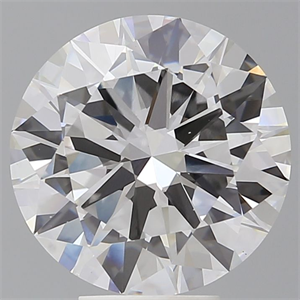 Picture of Lab Grown Diamond 6.01 Carats, Round with Excellent Cut, F Color, VS1 Clarity and Certified by IGI