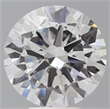 Lab Grown Diamond 6.01 Carats, Round with Excellent Cut, F Color, VS1 Clarity and Certified by IGI