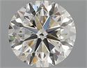 Diamante Natural 1.01 quilates, Redondo , Color J, claridad SI1 y certificado GIA