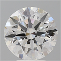 Lab Grown Diamond 4.53 Carats, Round with Ideal Cut, E Color, VVS2 Clarity and Certified by IGI