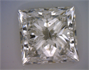 Natural Diamond 2.50 Carats, Princess with  Cut, I Color, SI2 Clarity and Certified by GIA