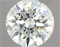 Natural Diamond 0.64 Carats, Round with Excellent Cut, M Color, SI1 Clarity and Certified by GIA