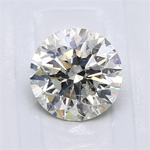 Picture of Natural Diamond 1.13 Carats, Round with Excellent Cut, L Color, SI2 Clarity and Certified by GIA