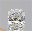Natural Diamond 0.40 Carats, Radiant with  Cut, I Color, VVS2 Clarity and Certified by GIA