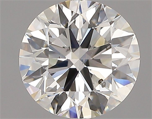 Picture of Natural Diamond 0.90 Carats, Round with Excellent Cut, H Color, SI1 Clarity and Certified by GIA