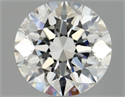 Natural Diamond 0.76 Carats, Round with Excellent Cut, F Color, VVS1 Clarity and Certified by GIA