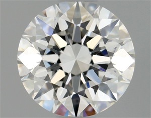 Picture of Natural Diamond 0.76 Carats, Round with Excellent Cut, F Color, VVS1 Clarity and Certified by GIA