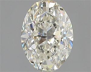 Picture of Natural Diamond 1.01 Carats, Oval with  Cut, H Color, VS2 Clarity and Certified by GIA