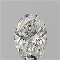 Diamante Natural 0.55 quilates, Ovalado , Color G, claridad IF y certificado GIA
