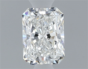 Foto Diamante Natural 0.31 quilates, Radiante , Color F, claridad VS2 y certificado GIA de