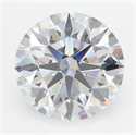 Del inventario de diamantes de laboratorio, 3.09 quilates, Redondo , Color D, claridad IF y certificado IGI
