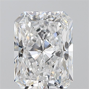 Foto Diamante Natural 2.01 quilates, Radiante , Color D, claridad VS1 y certificado GIA de