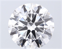 Lab Grown Diamond 7.01 Carats, Round with Ideal Cut, E Color, VS1 Clarity and Certified by IGI