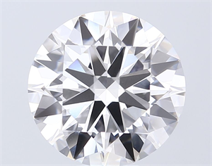 Picture of Lab Grown Diamond 7.01 Carats, Round with Ideal Cut, E Color, VS1 Clarity and Certified by IGI