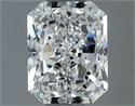 Diamante Natural 0.80 quilates, Radiante , Color G, claridad SI1 y certificado GIA