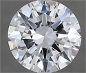 Diamante Natural 2.01 quilates, Redondo , Color E, claridad VS2 y certificado GIA