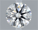 Natural Diamond 0.70 Carats, Round with Very Good Cut, E Color, VS1 Clarity and Certified by GIA