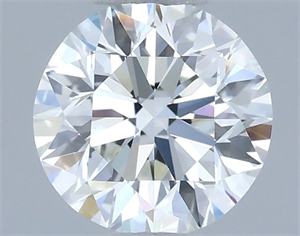 Picture of Natural Diamond 0.70 Carats, Round with Excellent Cut, H Color, VVS1 Clarity and Certified by IGI