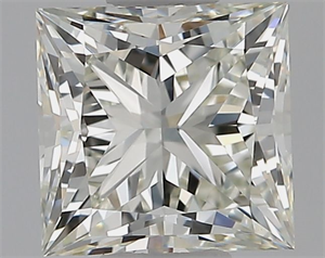 Foto Diamante Natural 1.01 quilates, Princesa , Color J, claridad IF y certificado GIA de